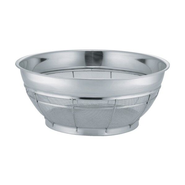 ステンレス万能ザル40cm18-8 460 x 460 x 185 mm FZ-400 1