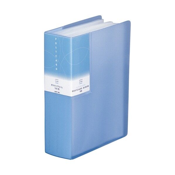 ポストカードアルバム ライトブルー A6 G8111-14 1点