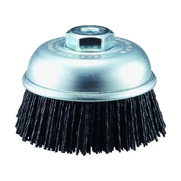 電動工具用カップブラシΦ75砥粒入ナイロン線