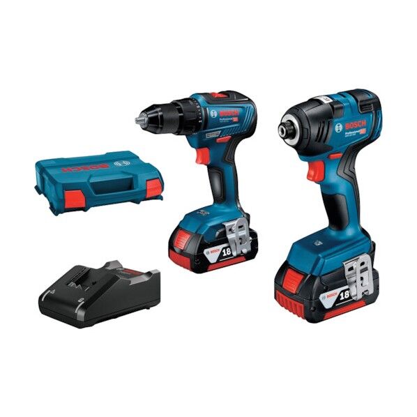 コンボキット GDR+GSB(インパクト&振動ドリルドライバ、バッテリー2個、充電器、ケースセット)