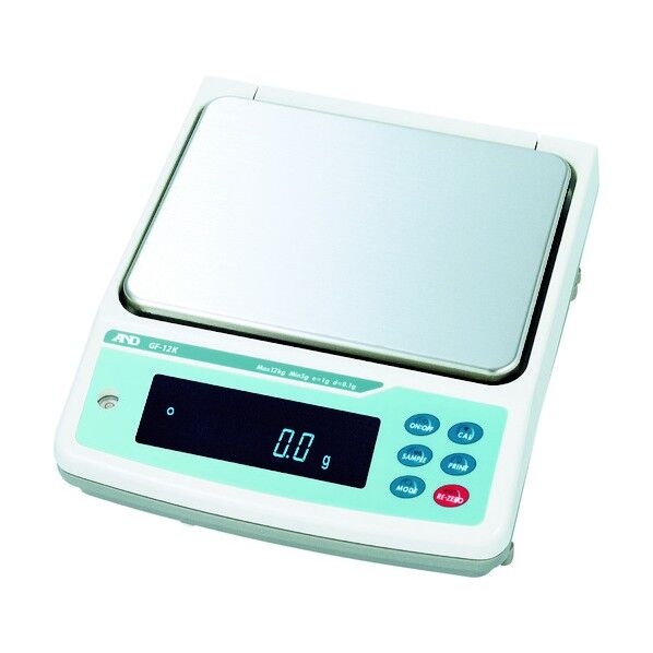 防塵・防水中量級天びん GF12K 一般校正付 GF12K-00A00 1個