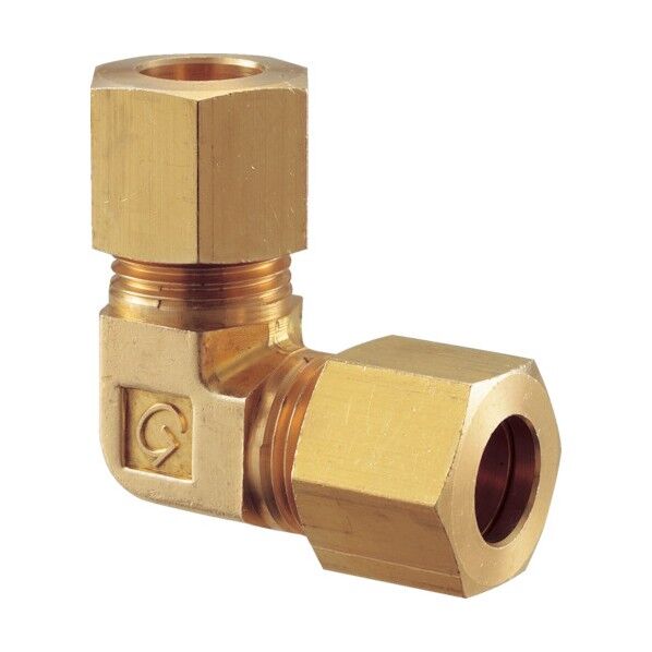 銅管用くい込み式管継手 ユニオンエルボ