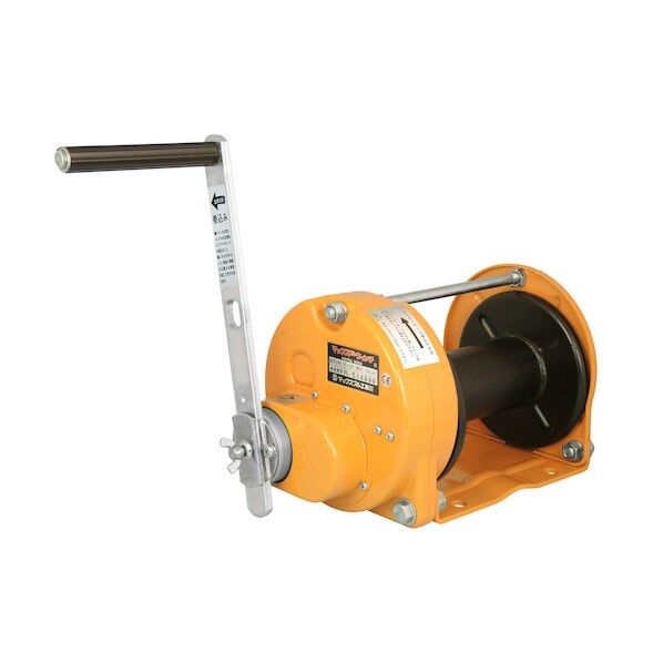 逆回転式手動ウインチ