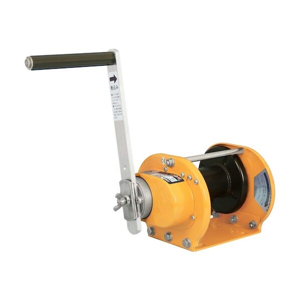 手動ウインチ(ストッパー内蔵式)