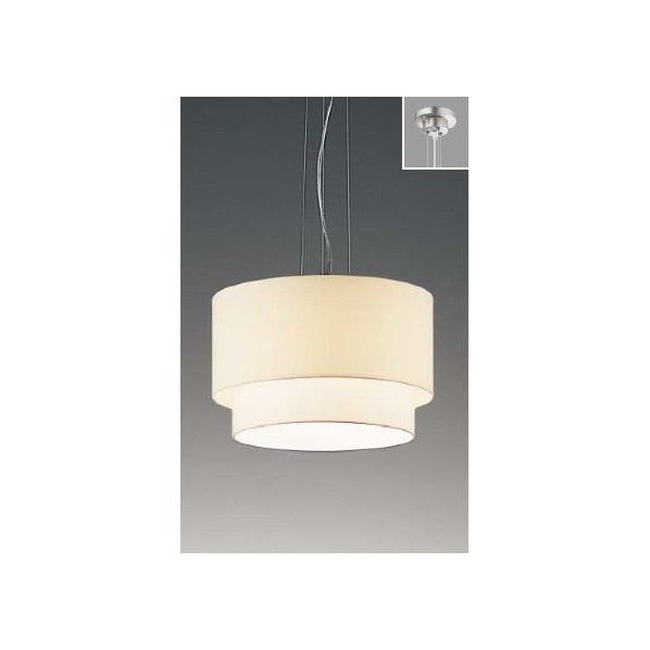 ペンダントライト 全長高さ:400～1500mm/幅:400mm/灯体高さ:250mm ERP7198W 1個