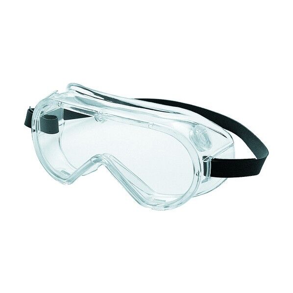 飛来粉塵用セーフティゴーグルポリカーネートレンズ 75.000G GS-110 (ナンシツビニールワク・クモリドメレンズ)
