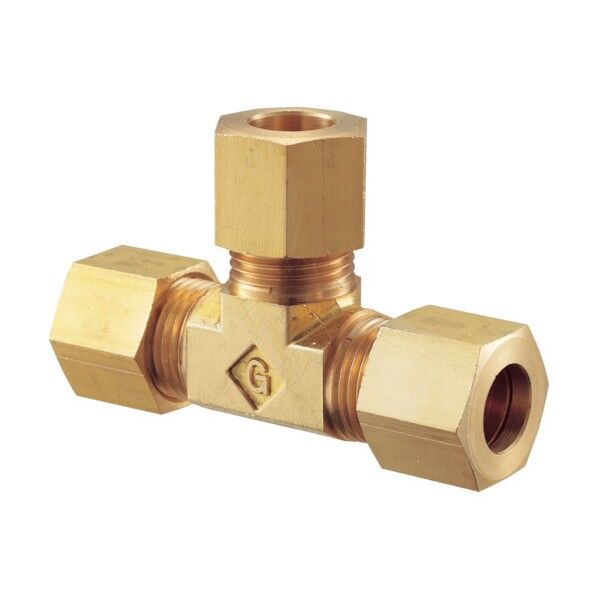 銅管用くい込み式管継手 ユニオンティー