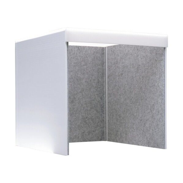 卓上吸音ボックス ホワイト W750×D785×H750 GTEC123 1個