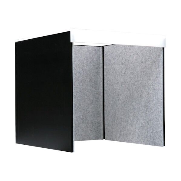 卓上吸音ボックス ブラック W750×D785×H750 GTEC124 1個