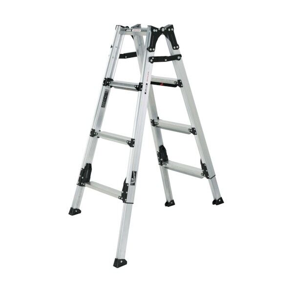 伸縮脚付はしご兼用脚立 GAUDI STANDARD