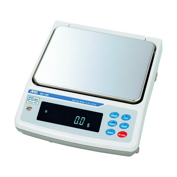 防塵・防水 校正用分銅内蔵中量級天びん GX12K 一般校正付 GX12K-00A00 1個