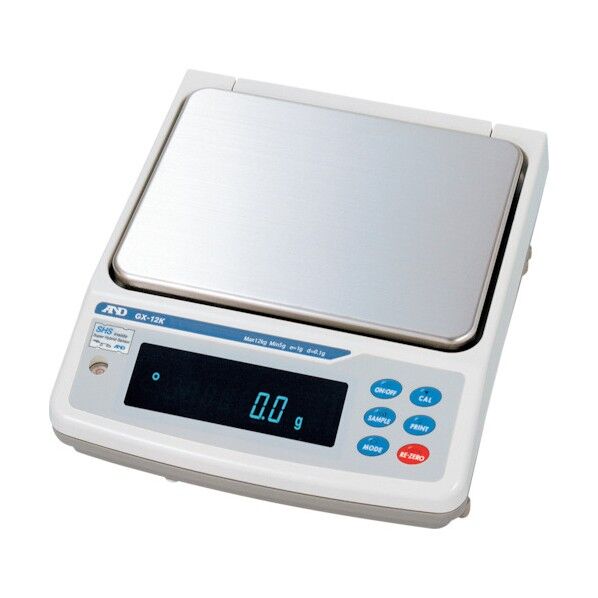 防塵・防水 校正用分銅内蔵中量級天ビン GX12K JCSS校正付 GX12K-00J00 1台