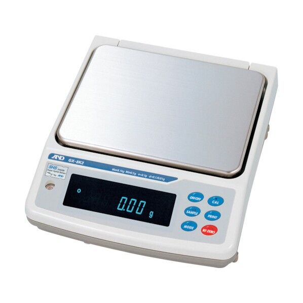 防塵・防水 校正用分銅内蔵中量級天ビン GX8K2 JCSS校正付 GX8K2-00J00 1台