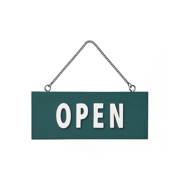 サインプレート OPEN-CLOSED 緑 H2290-3 1点