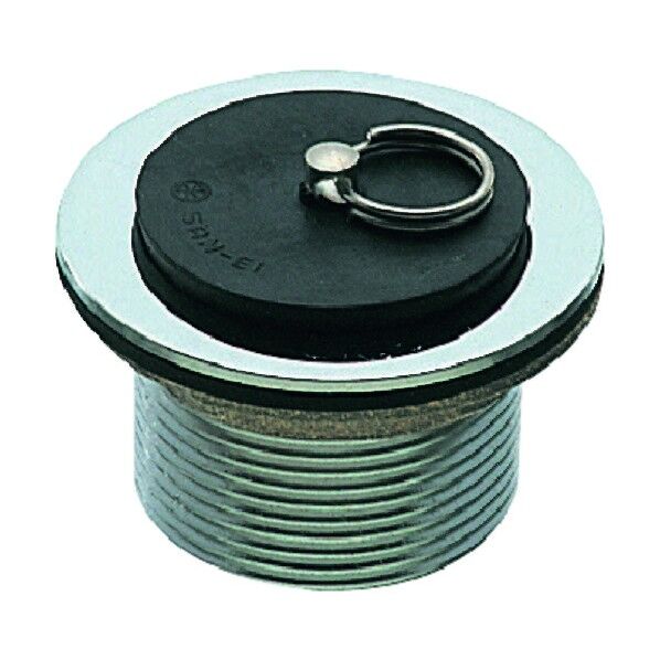 ゴム栓付風呂栓(ネジ付) H21-25 1