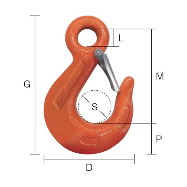 スリングフック(ラッチ付)