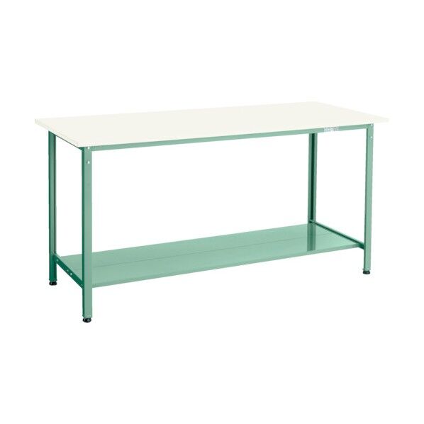 HAE型軽量立ち作業台(下棚2枚付)