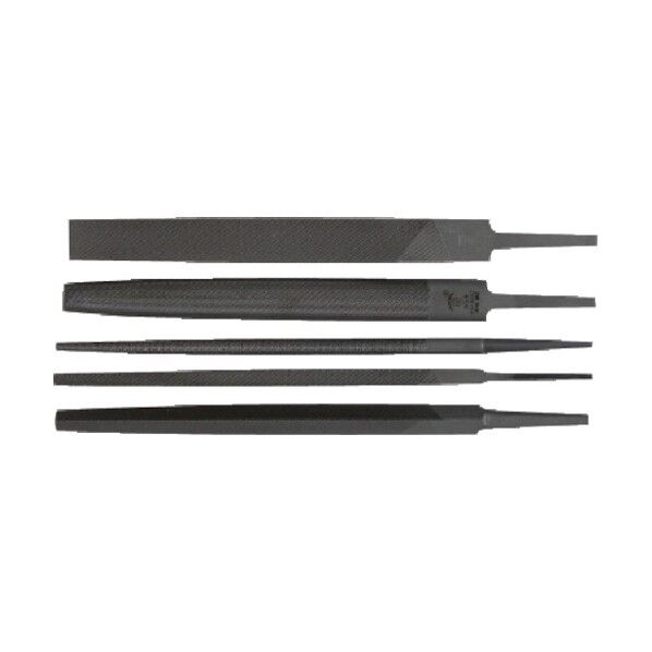 ツボサン 木工ヤスリ 半丸 250mm 鬼目/ヤスリ目 HA25040 1本