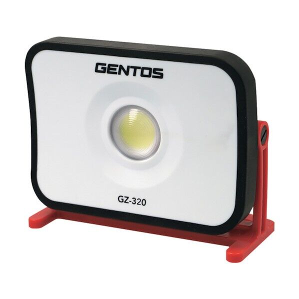 ジェントス COB LEDコンパクト型充電式投光器 GZ-320 1点