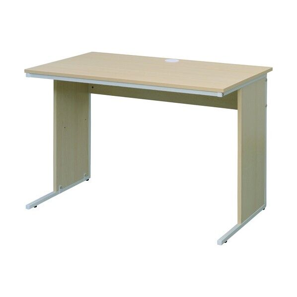 ワーキングデスクW1000×D600 ナチュラル GZWD-1060NA 1点