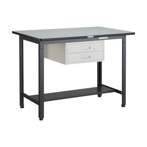 中量立作業台リノ天板引出2段