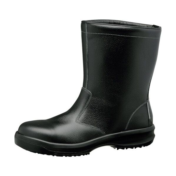 静電超耐滑底安全靴 ハイグリップセフティ・半長靴 HGS540静電ブラック 24.5cm HGS540-SEIDEN-24.5 1点