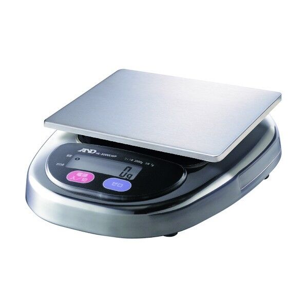 防塵・防水はかり HL3000LWP 一般校正付 HL3000LWP-JA-00A00 1点