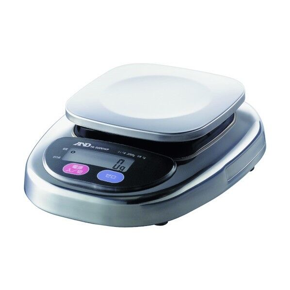 防塵・防水はかり HL3000WP 一般校正付 HL3000WP-JA-00A00 1点