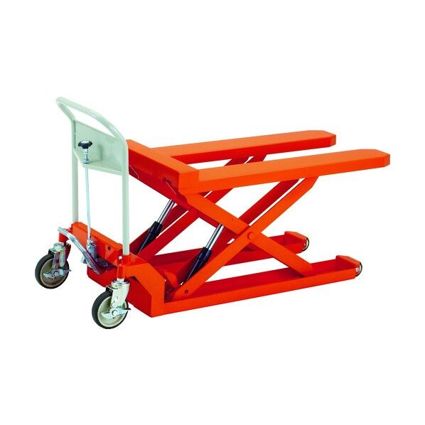 ハンドリフター(足踏み油圧式・低床フォークタイプ)