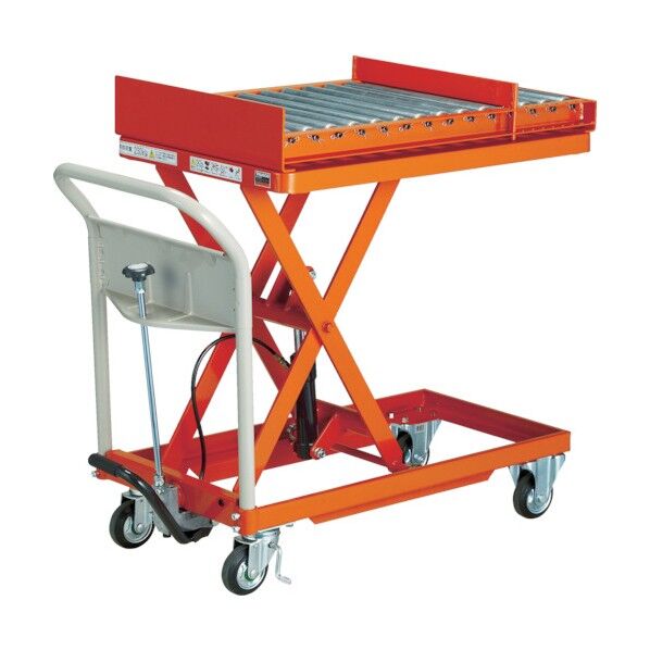 金型移動用ハンドリフター(足踏み油圧式・ターンテーブルタイプ)