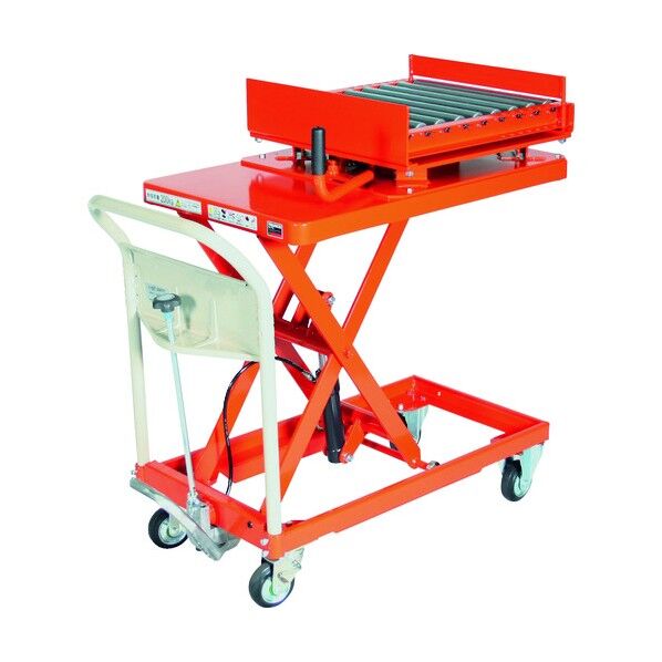 金型移動用ハンドリフター(足踏み油圧式・ターンテーブルタイプ)