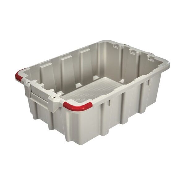 ネスティング・スタッキングコンテナ10L オフホワイト HNESTA-10OW 1点