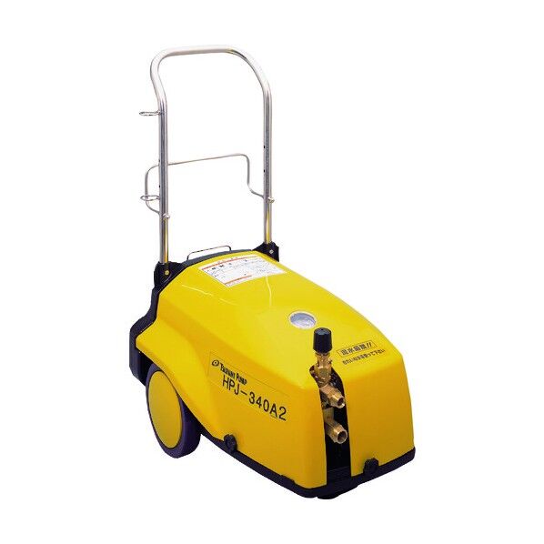 鶴見製作所 高圧洗浄機 モータ駆動式(ベーシックタイプ) 20.6L/min 5.0MPa HPJ-340A2 50HZ 1点