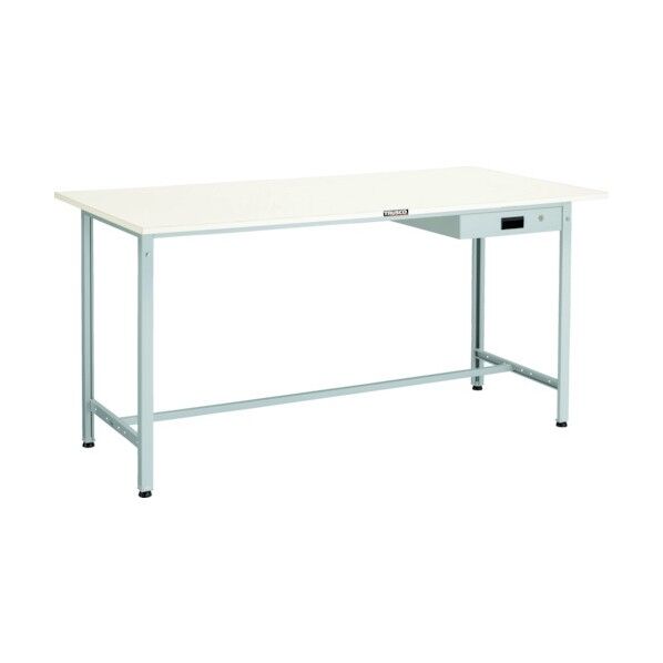 HRAE型立作業台 1500X750 薄型1段引出付 W色