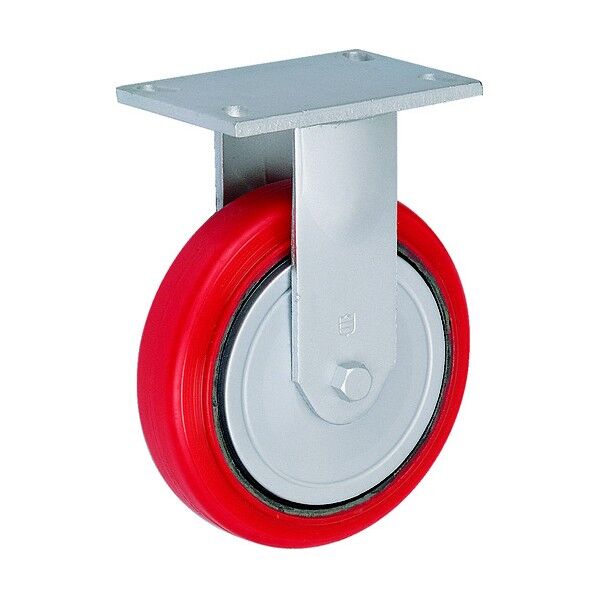 重荷重用ウレタンキャスター 固定