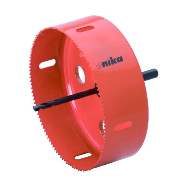 ユニカ ハイスホールソー(ツバ無シ)ダウンライト用 ストレートシャンク HSDL-125ST 1本...