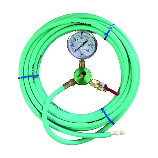 テストボールプラグ エアホース(圧力計付)