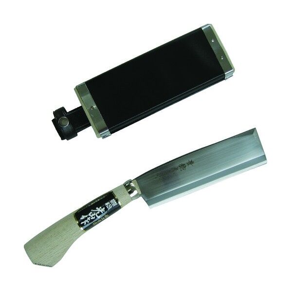 光山作安来鋼青紙両刃腰鉈165mm