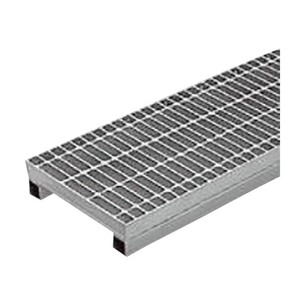 スチール製グレーチング プレーンタイプ かさあげ型 国土交通省型側溝用 クッション付 HSY-KP-6332B 1点