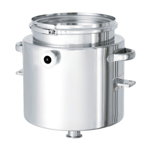 ホッパー型ジャケット密閉容器 バンド式 ブラケット付 80L HT-CTL-J-BRK-47 1点