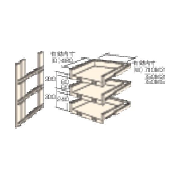 M2型・M3型・M5型用3段スライド棚