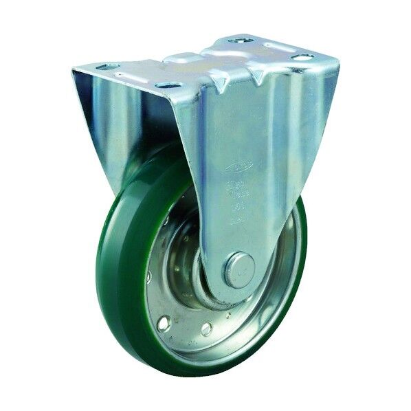 ハイテンキャスター (プレス製ウレタン車) 固定