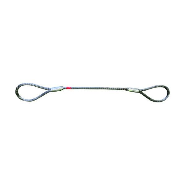 ハイクロスロープ 両アイテーパートヨロックロック加工 10MMX2.5M HX2L 10MMX2.5M 1点