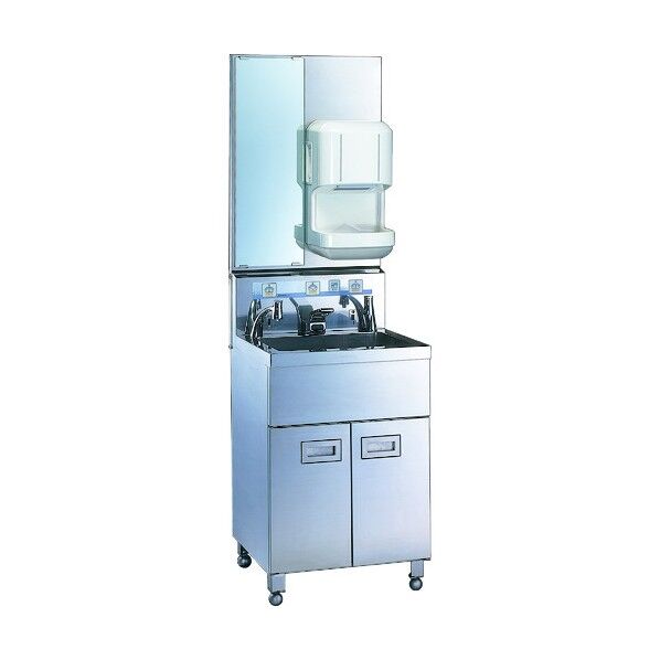 1人用手洗い装置 100V給湯器・ドライヤー付