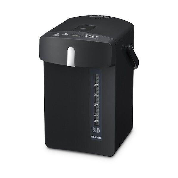 518158 ジャーポット3.0L マイコン式 ブラック IAHD-130-B 1点