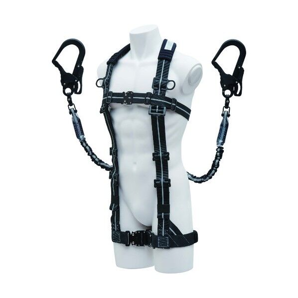 ストレッチハーネスI型+2丁掛けランヤード セット IPGSLTPWS2 1点