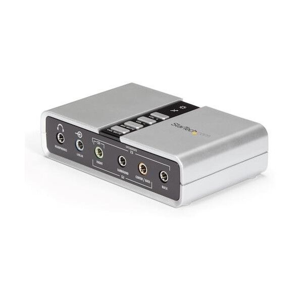 オーディオアダプター/USB-A/SPDIF + 2極・3極ミニ/7.1ch対応 ICUSBAUDIO7D 1個