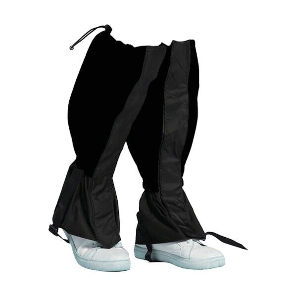 ブーツカバー 面ファスナータイプ ブラック J2377-BK 1点