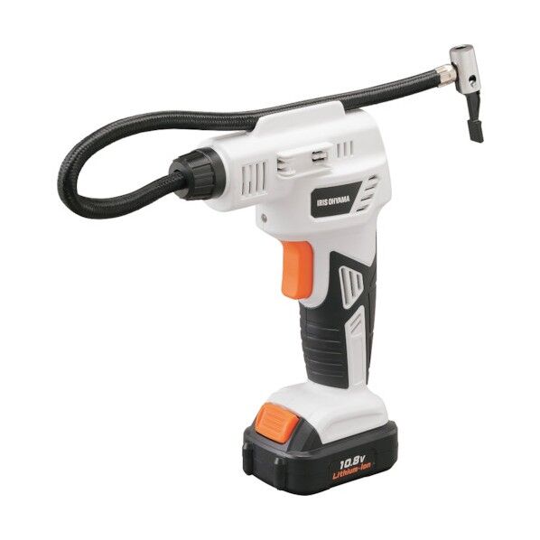 充電式エアコンプレッサ10.8V ホワイト JAC10 1点