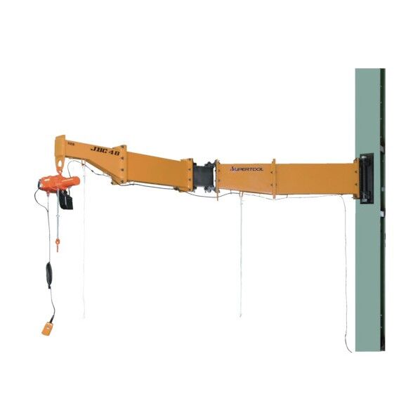 二速型電動チェーンブロック付ジブクレーン(ボルト・ナット型・柱取付式) αSB